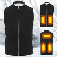 outdoor autumn winter smart heating vest usb infrared electric heating vest women outdoor flexible thermal winter warm jacket