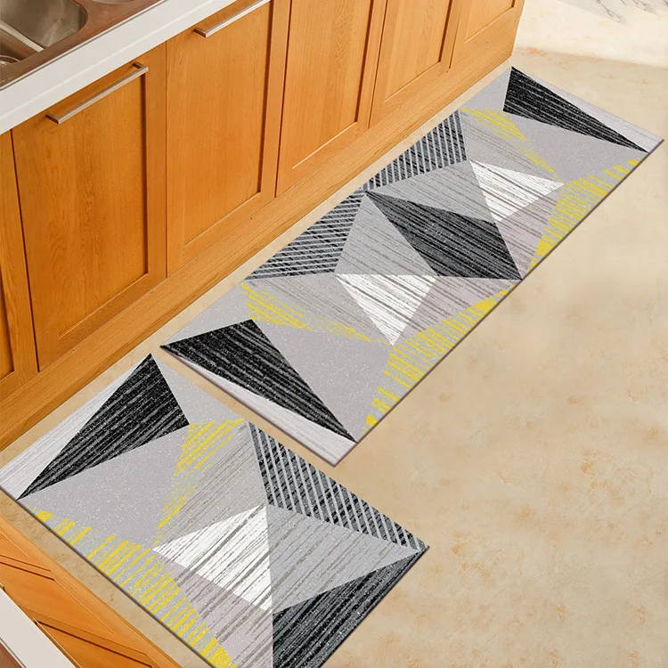

Oil Absorption Plaid Floor Mat, Pink Sketch Doormat, Kitchen Mat, Bathroom Carpet, Bedroom Carpet, Front Door Rugs
