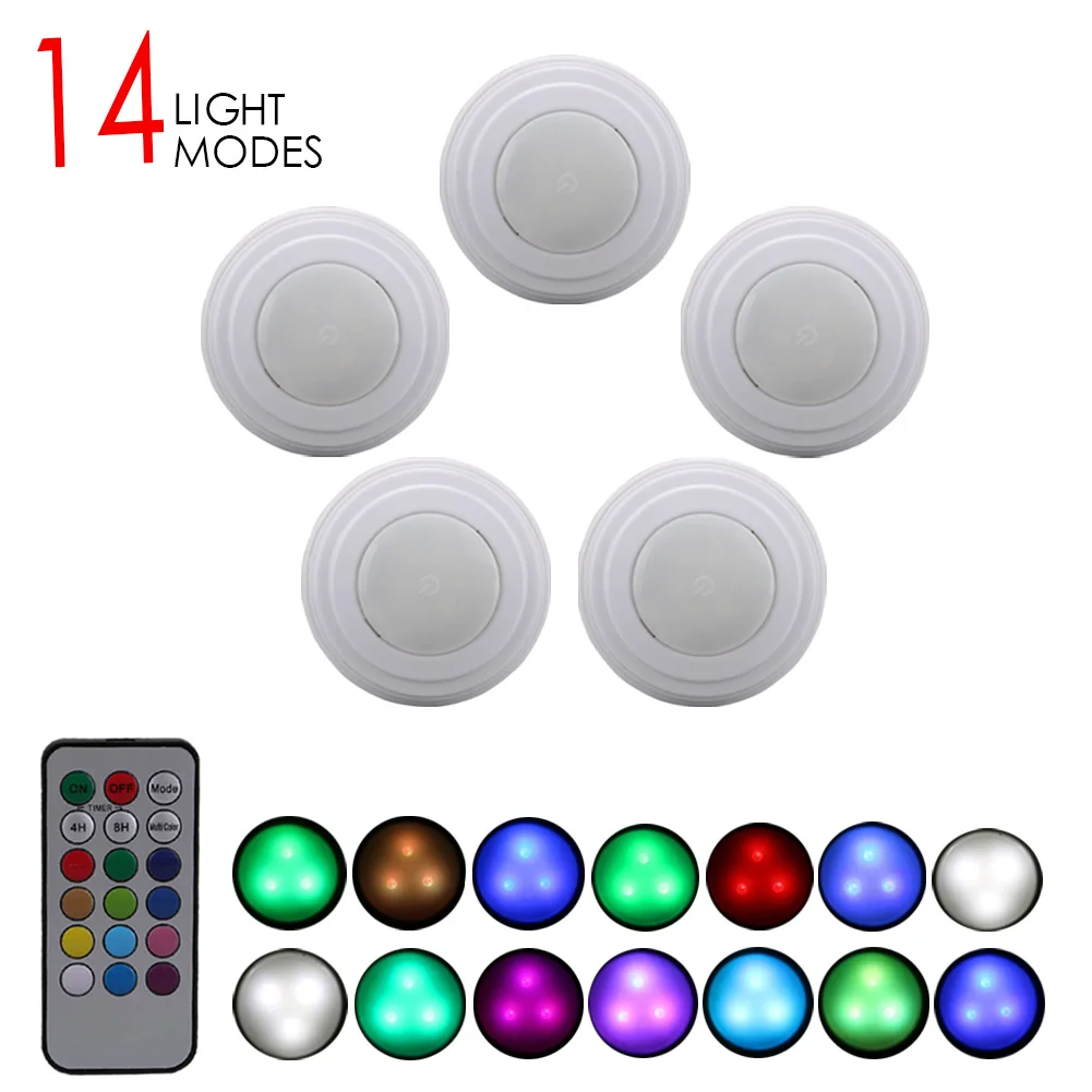 Светодиодный ночник с беспроводным дистанционным сенсорным датчиком