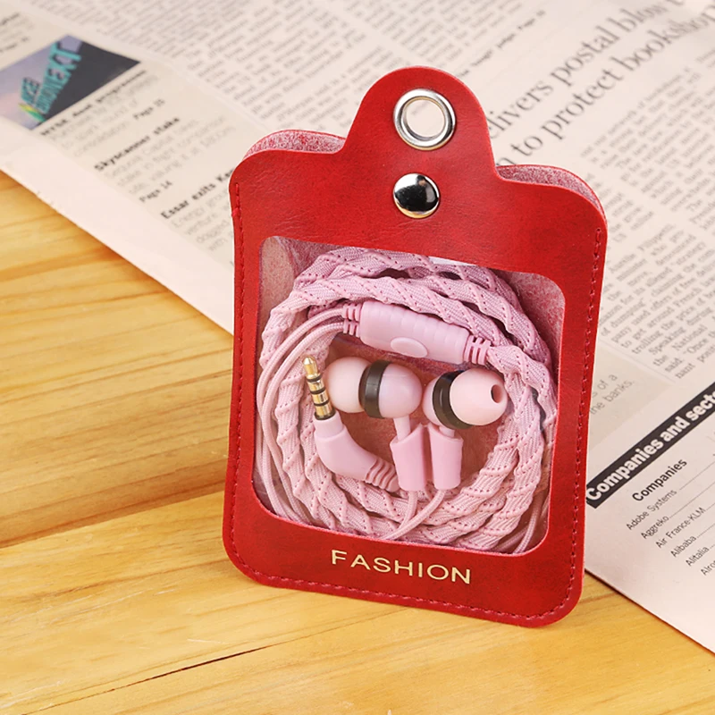 1 шт. портативные проводные наушники 3 5 мм спортивные вкладыши с плетеным