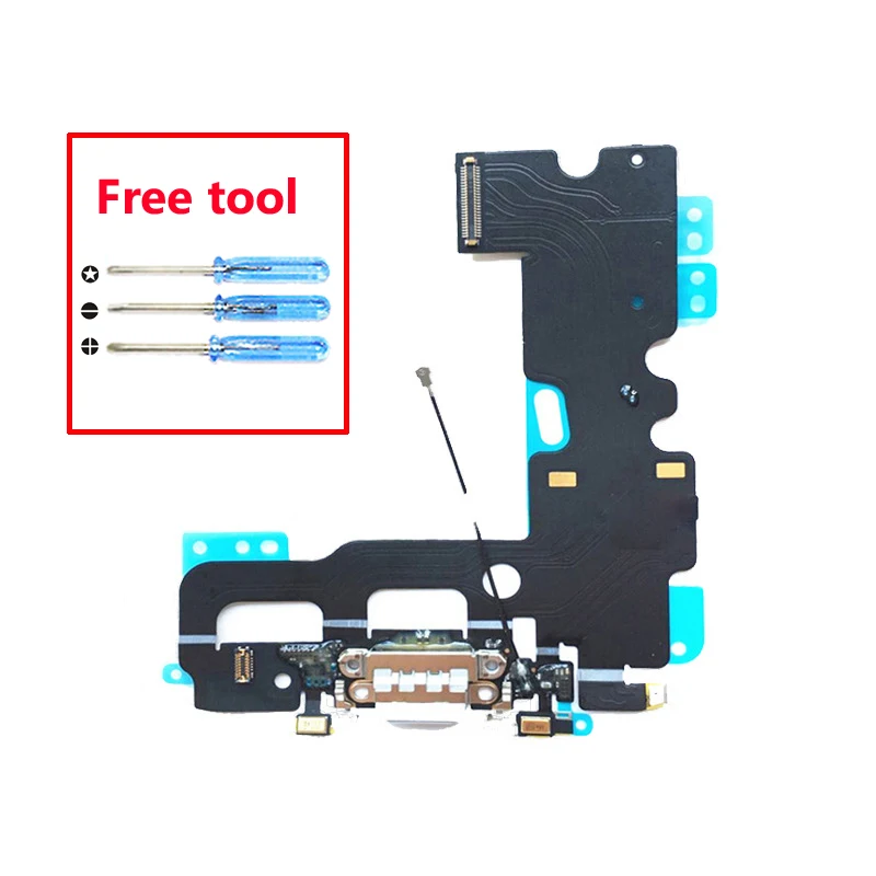 Usb разъем для зарядки док станции с гибким кабелем iPhone 8 Plus X usb зарядное устройство
