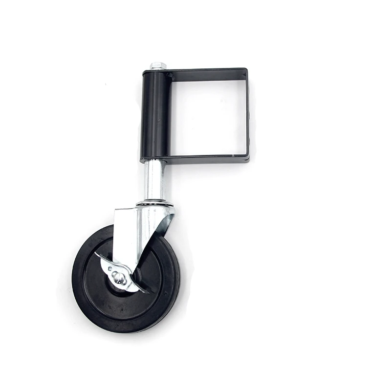 

Hot 5 Inch Rubber Mute Spring Loaded Gate Door Wheel Caster Spring Wheel 100Kg Load Capacity Home Gate Door Roller Slider