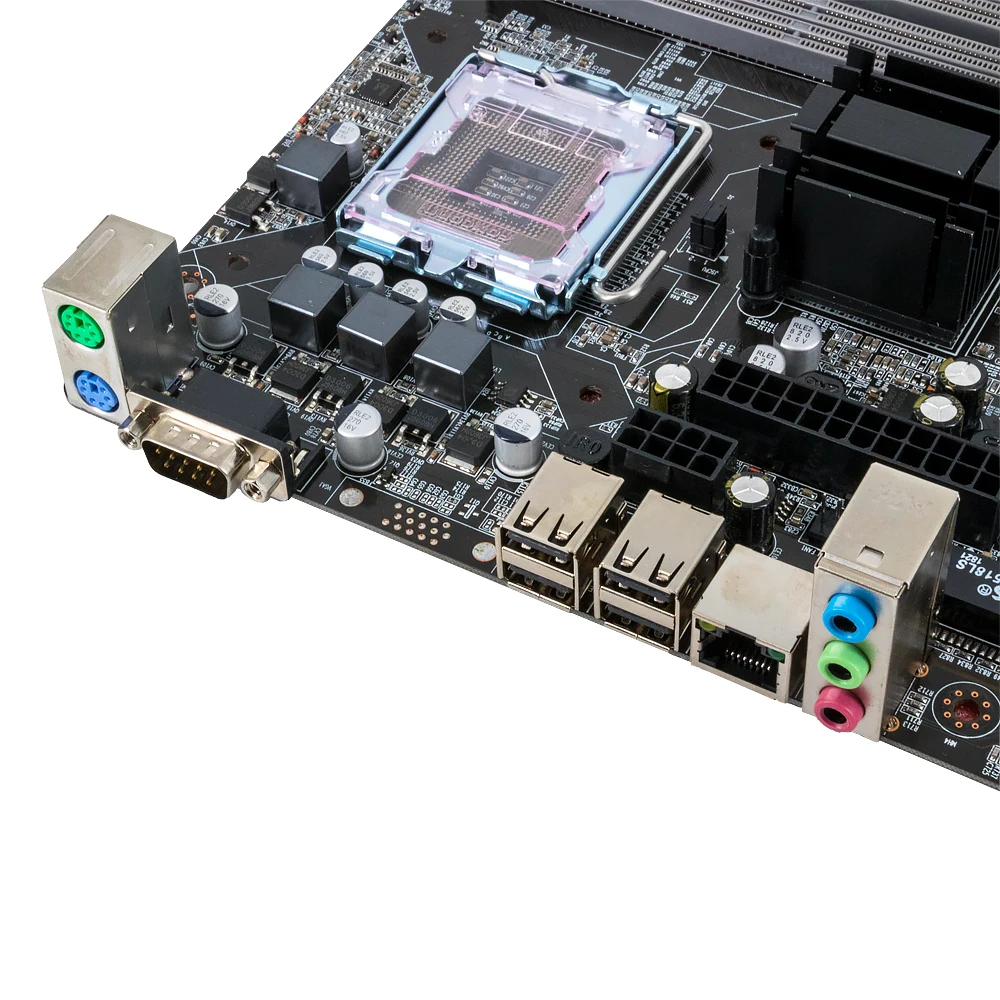 

ALZENIT P45M-D2 P45 For LGA 771/775 Brand New Motherboard DDR2 8GB SATA2.0 USB2.0 COM M-ATX Server Mainboard