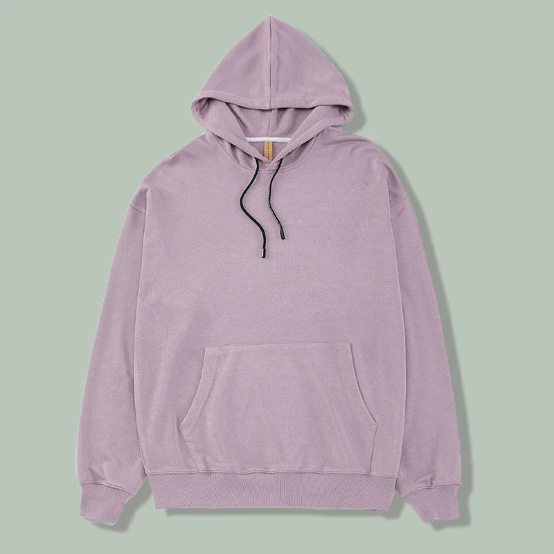 

2021 Hip Hop Khaki Solid Color Loose Hoodie Men Women Harajuku Street Casual Sports Pullover Autumn Campus Couple Unisex Hoodys