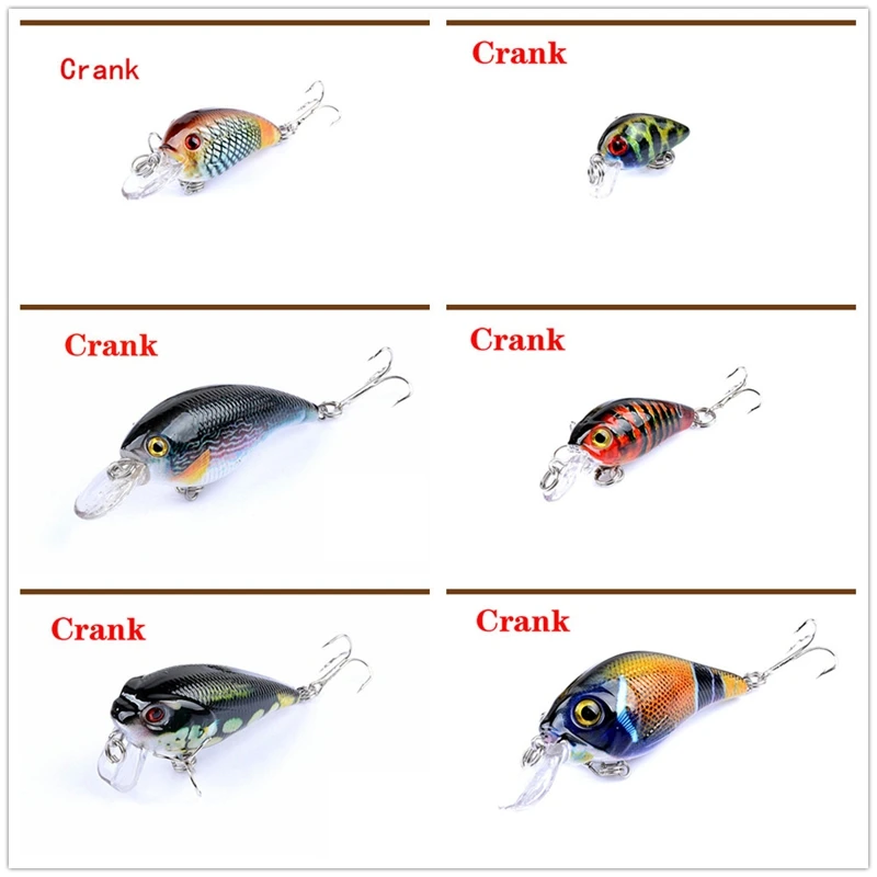 

28Pcs Mixed ABS Fishing Lure Bait Set Wobbler Crankbaits Swimbait Minnow Hard Baits Spiners Carp Fishing Tackle