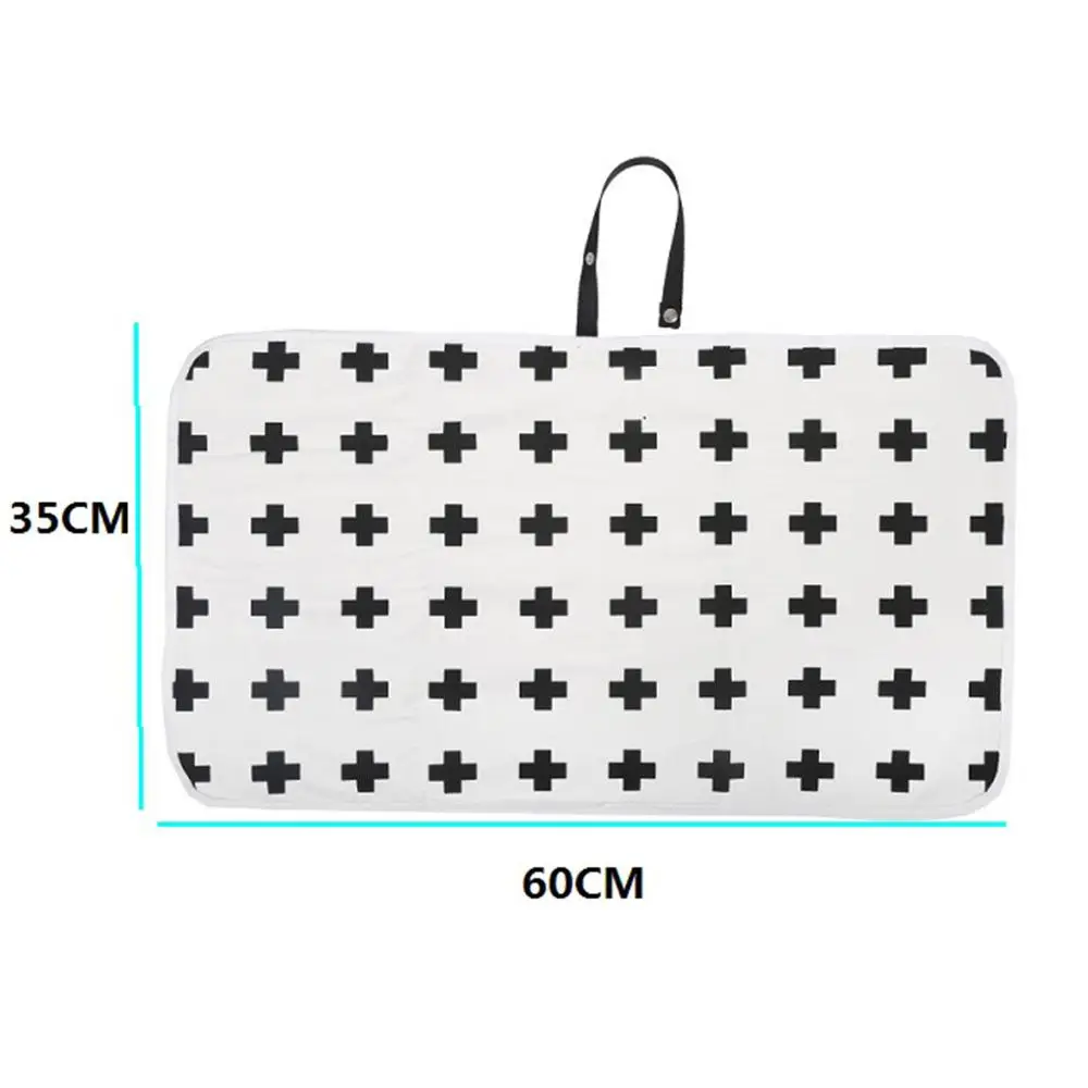 

changing pad Newborns Foldable Waterproof Baby Diaper Changing Mat Portable Changing Pad cambiador bebe #4AA6