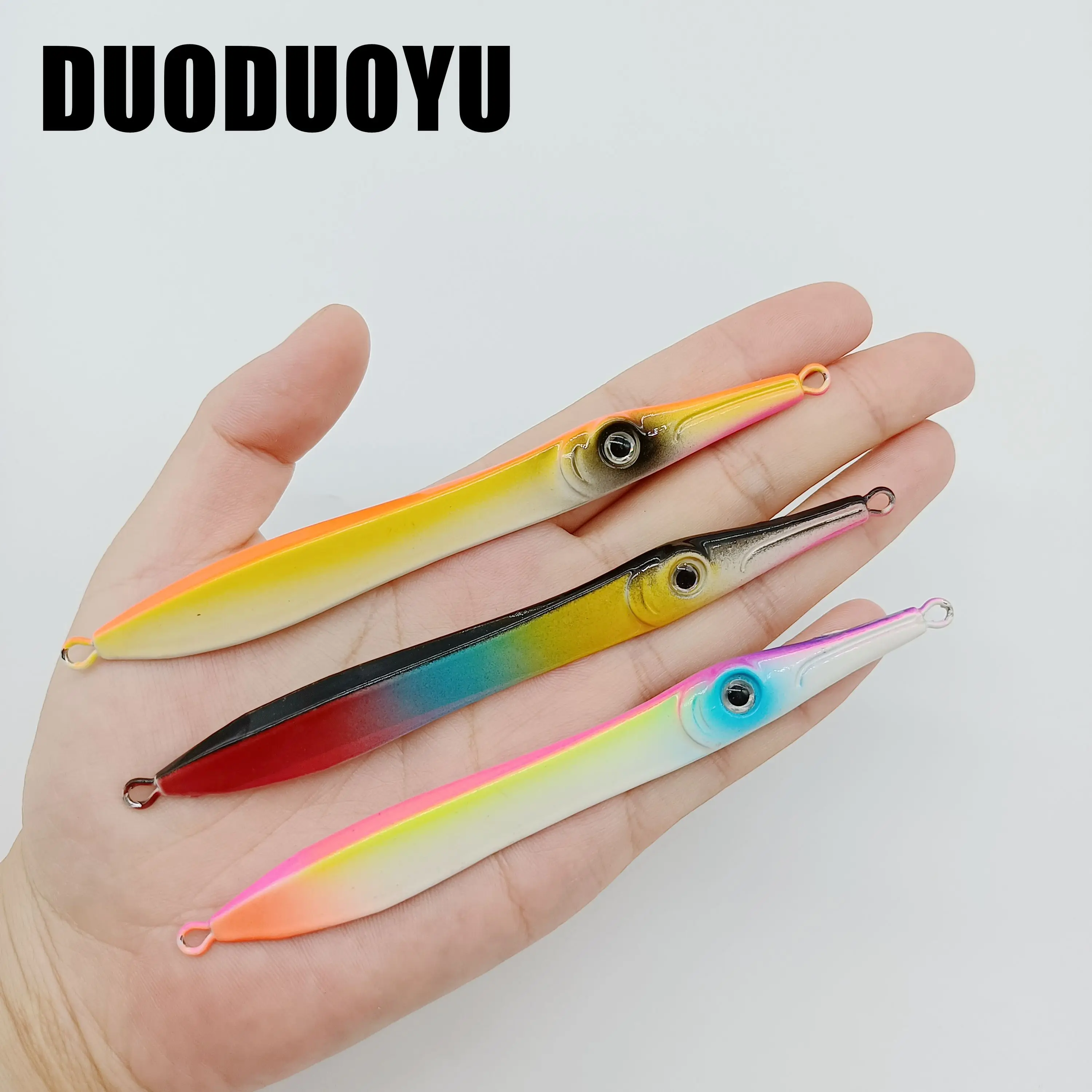 

DUODUOYU искусственная приманка для морской рыбалки, 2 шт., 50 г/120 мм, 3 цвета