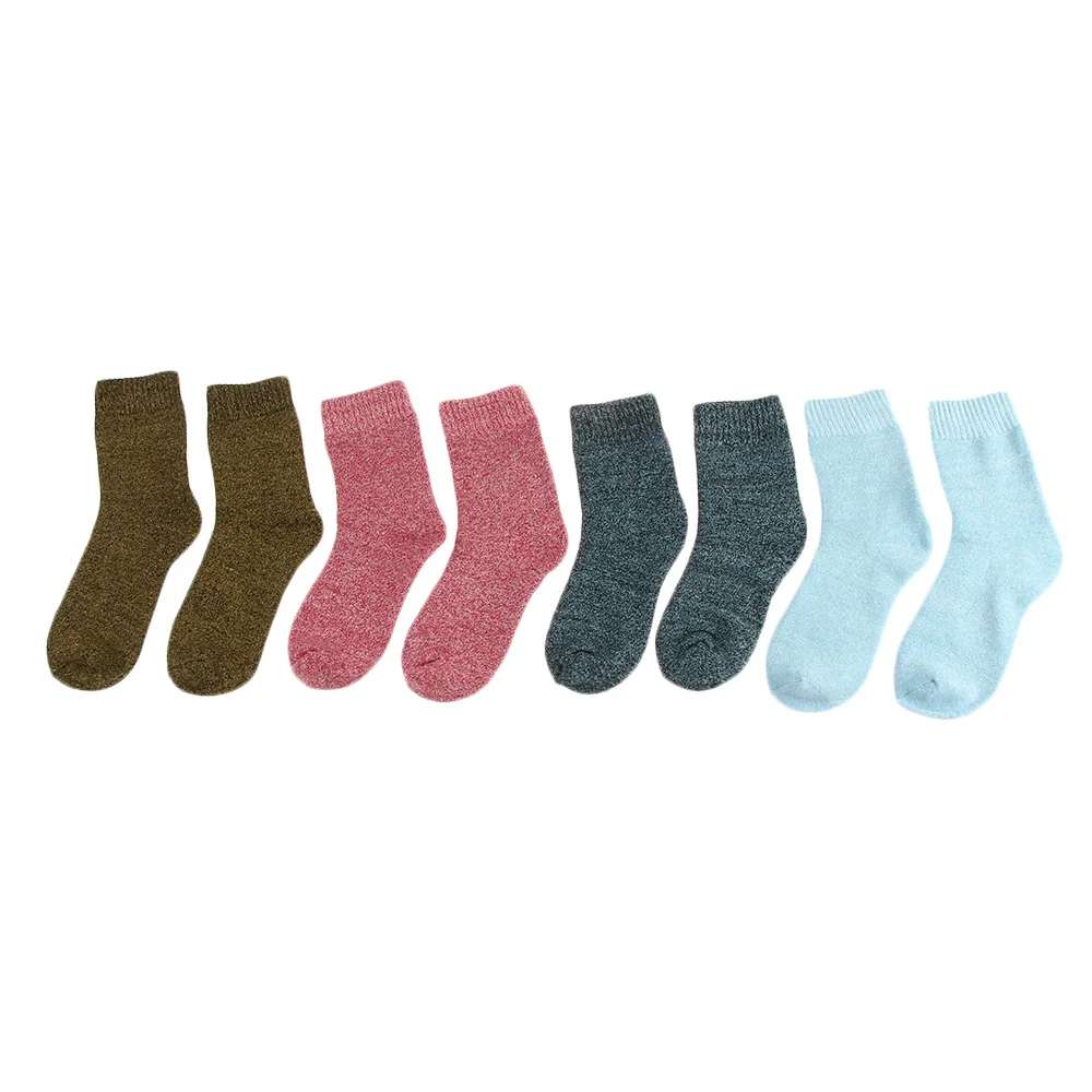 

Women's Thick Terry Socks Japanese Autumn And Winter Cotton Warm Plus Velvet Mid Socks Fashion New 2021 Terry Socks Mid Socks