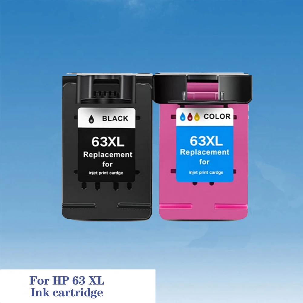 

PY 63XL Cartridge Compatible for hp 63 XL Ink Cartridge for hp63 Deskjet 1110 2130 2132 3630 3830 3834 4250 4511 4657 Printers