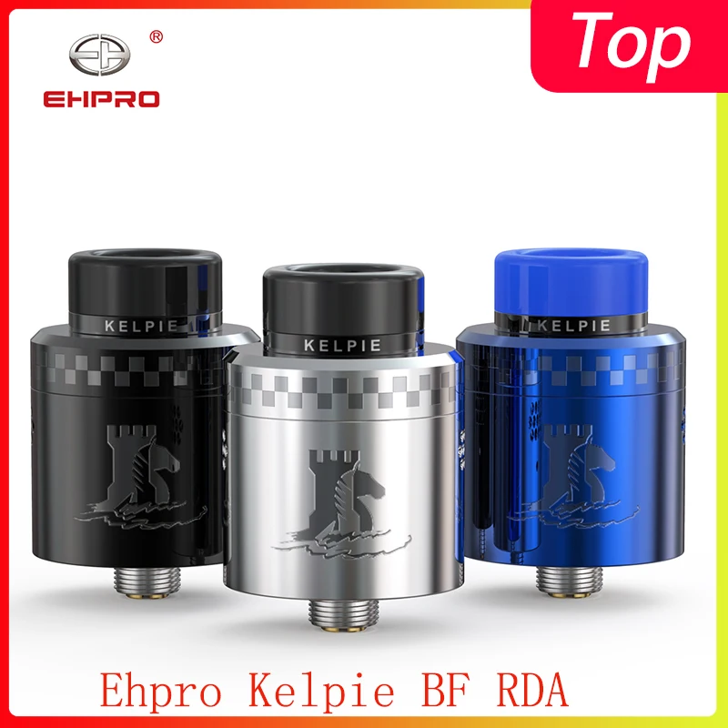 Newest e-cig vape tank Ehpro Kelpie BF RDA with easy single coil build deck &amp squonk mod by pin VS Dead Rabbit/drop | Электроника