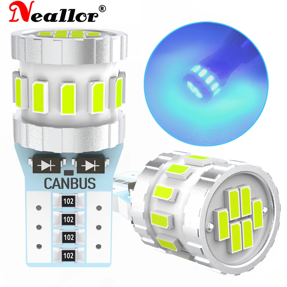 

2 шт. T10 светодиодный Клин W5W светодиодный лампы 194 168 2825 2821 Стоянкы Автомобилей Автомобиля боковая лампа номерной знак наружного светильник Vw