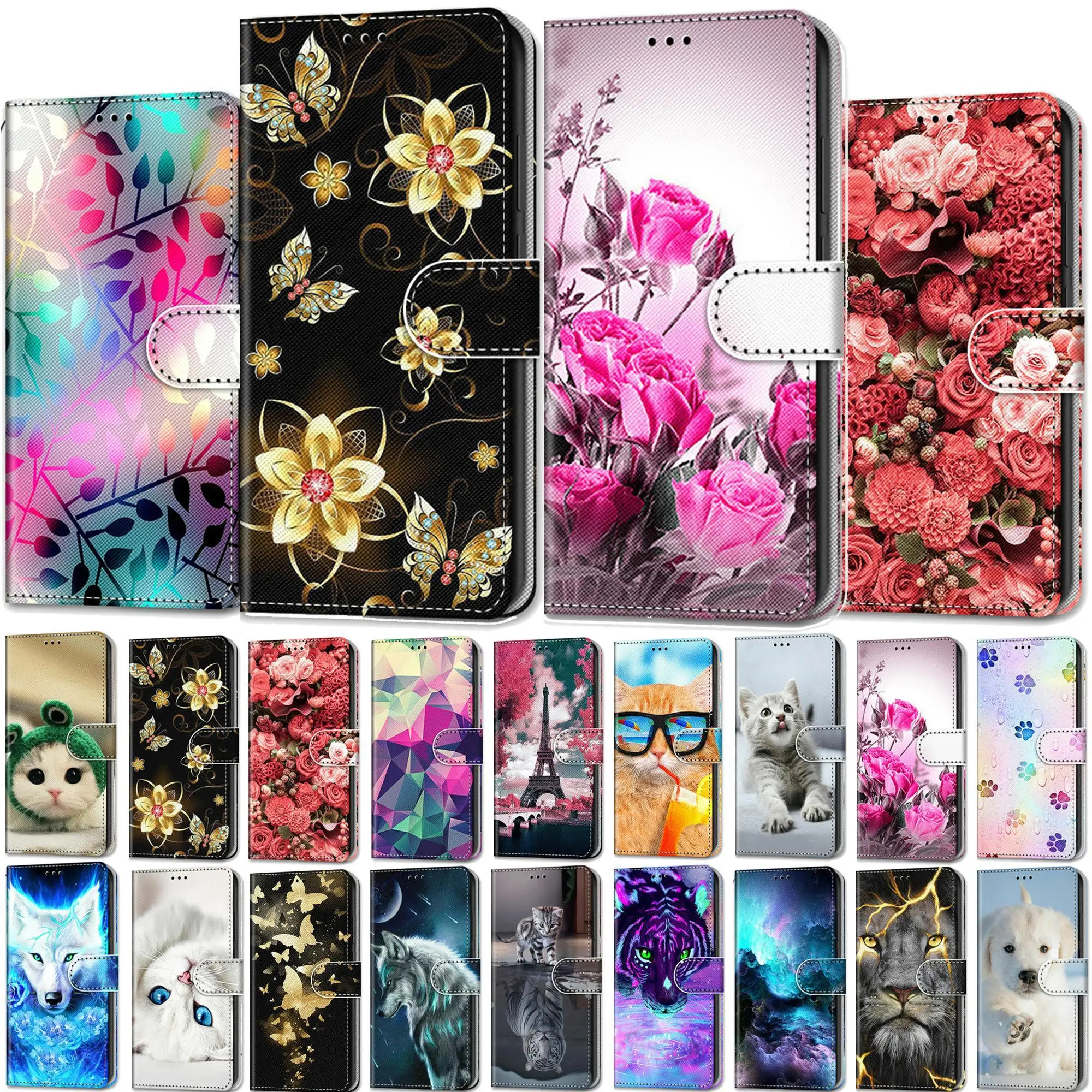 

Huawei P40 Lite Case Leather Flip Case For Funda Huawei P40 Pro Lite E Phone Cover Huawei P 30 P20 Pro P10 P9 P8 Lite 2017 Cover