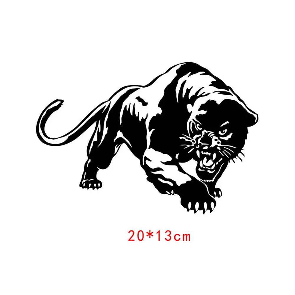 1 шт. 20*13 см Гепард Леопард Смешные автомобильные наклейки автомобильное окно