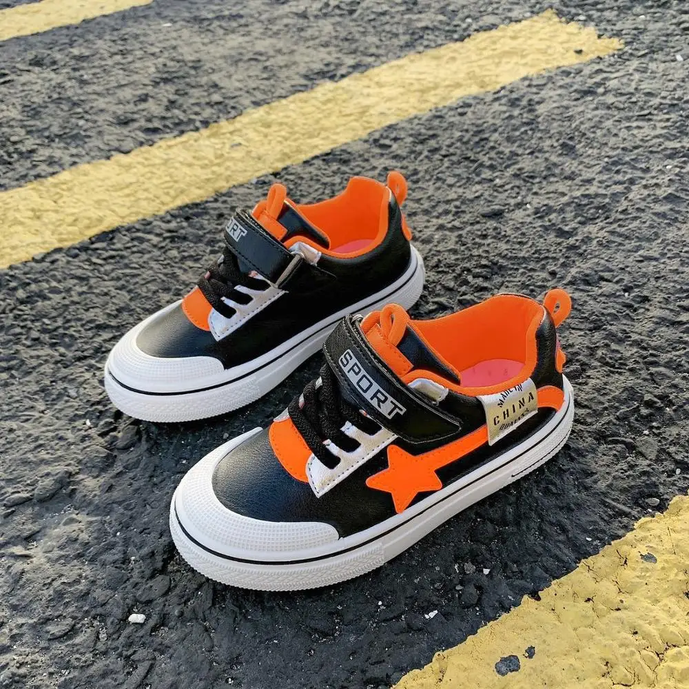 

Children's white shoes girls shell-toe sneakers 2020 autumn new boys casual sports shoes baby children's shoes