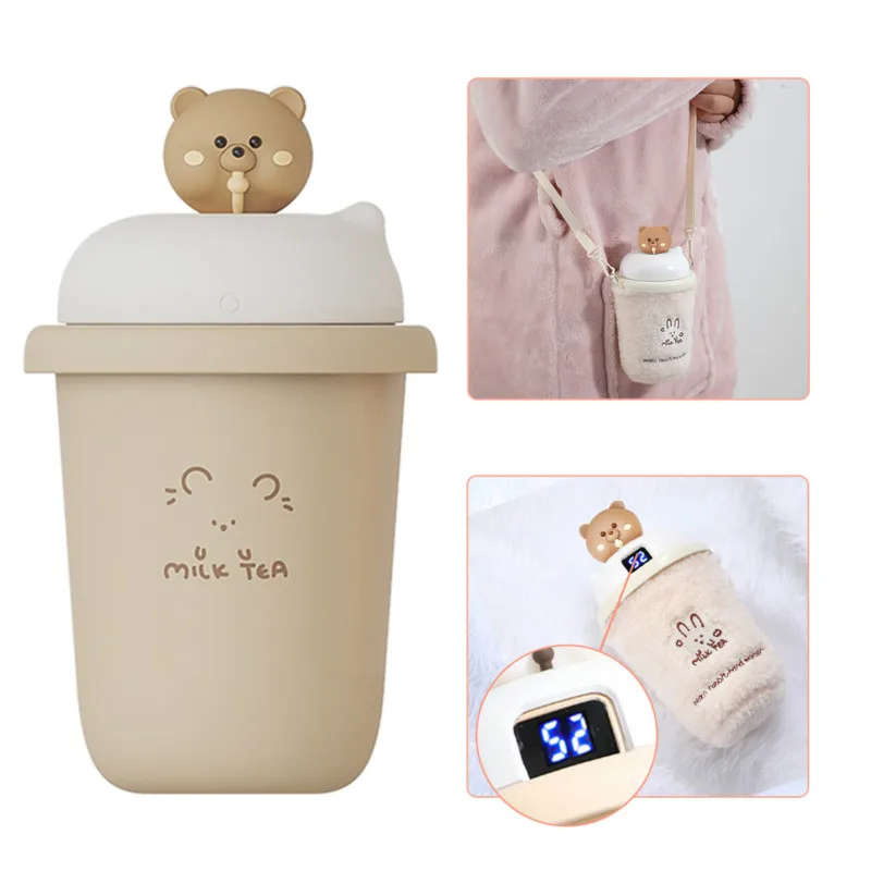 

Household Goods 10000mAh Electric Hand Warmer USB Rechargeable Cute Bear Winter Hand Heater Handwarmer Pocket Power Bank