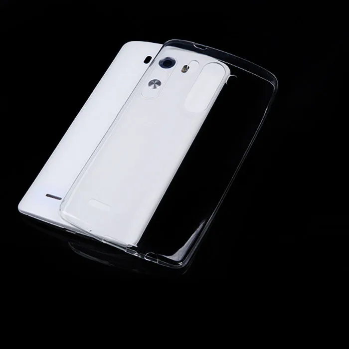 GREAT PRICE Transparent Ultra thin compact Soft TPU Case For LG Optimus G3 D855 D850 protector Back Cover skin |