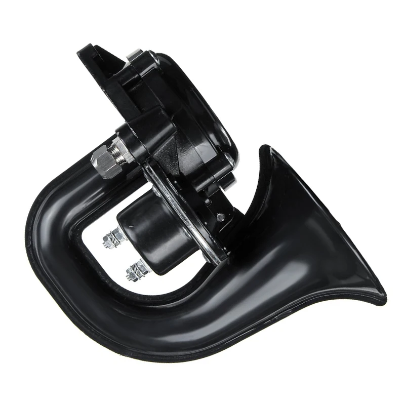 120DB Loud Single Trumpet Snail Air Horn Siren Car Styling Waterproof Speaker Universal for Truck Bus Van 12V/24V | Автомобили и