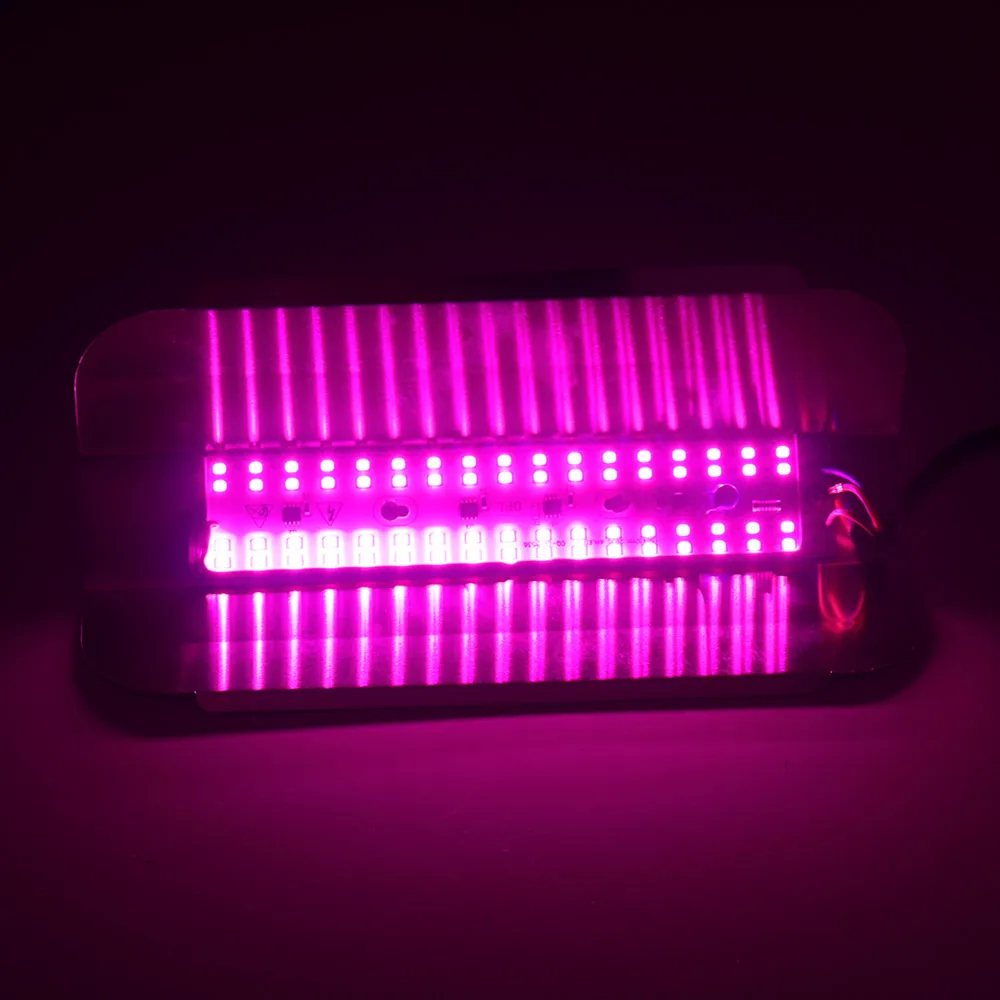 Светодиодсветильник фитолампа полного спектра для выращивания растений 50 Вт 220 В