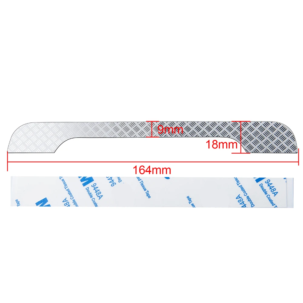 

AXSPEED Metal Tailgate Top Skylight Anti-skid Plate Shell Sunroof Decoration Skid Plate for TRX-4 1/10 RC Crawler Car TRX4