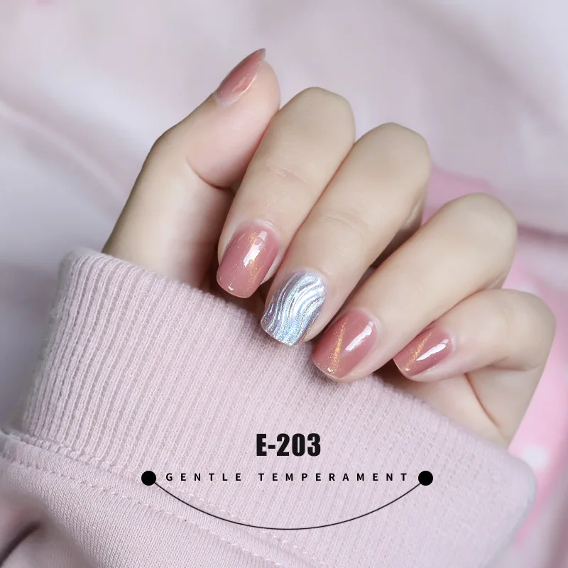 10ML Seashell Cat Eye Nail Gel Soak Off UV LED Polish Hybrid Varnish Paint lak Lucky Lacquer Stamping Glue | Красота и здоровье