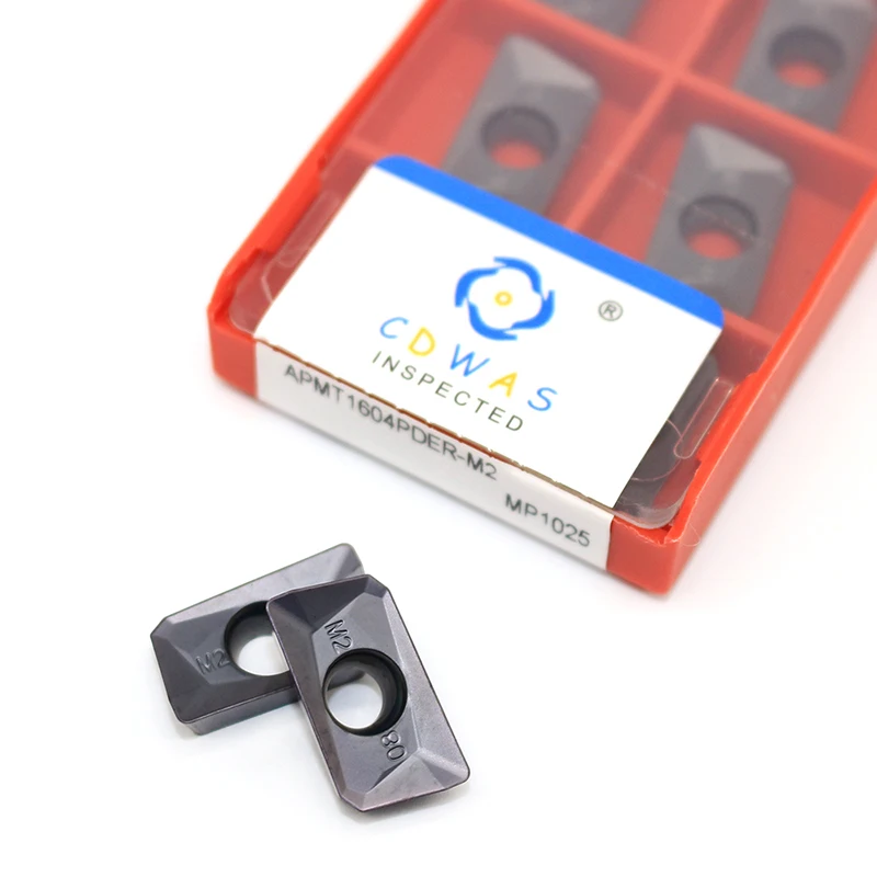 10 шт. APMT1604 PDER M2 MP1025 фрезерный твердосплавный инструмент для обработки деталей