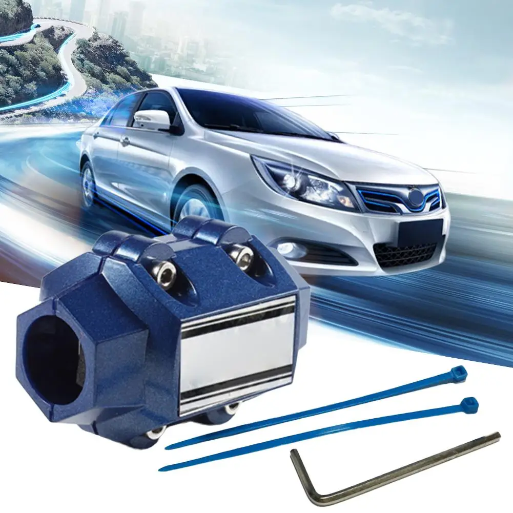 

Намагничивающее Устройство для автомобиля, универсальное устройство для экономии топлива, мощный белый магнитный очиститель, намагничива...