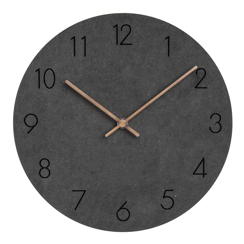

Wood Wall Clock Simple Modern Nordic Minimalist Clocks Artistic European Brief Wooden Wall Watch Home Decor Silent Clocks