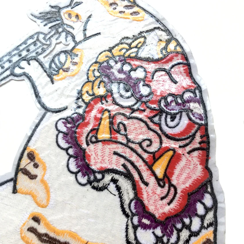 1 шт. крутая качественная вышивка в виде кота Боуда аппликация нашивки для одежды