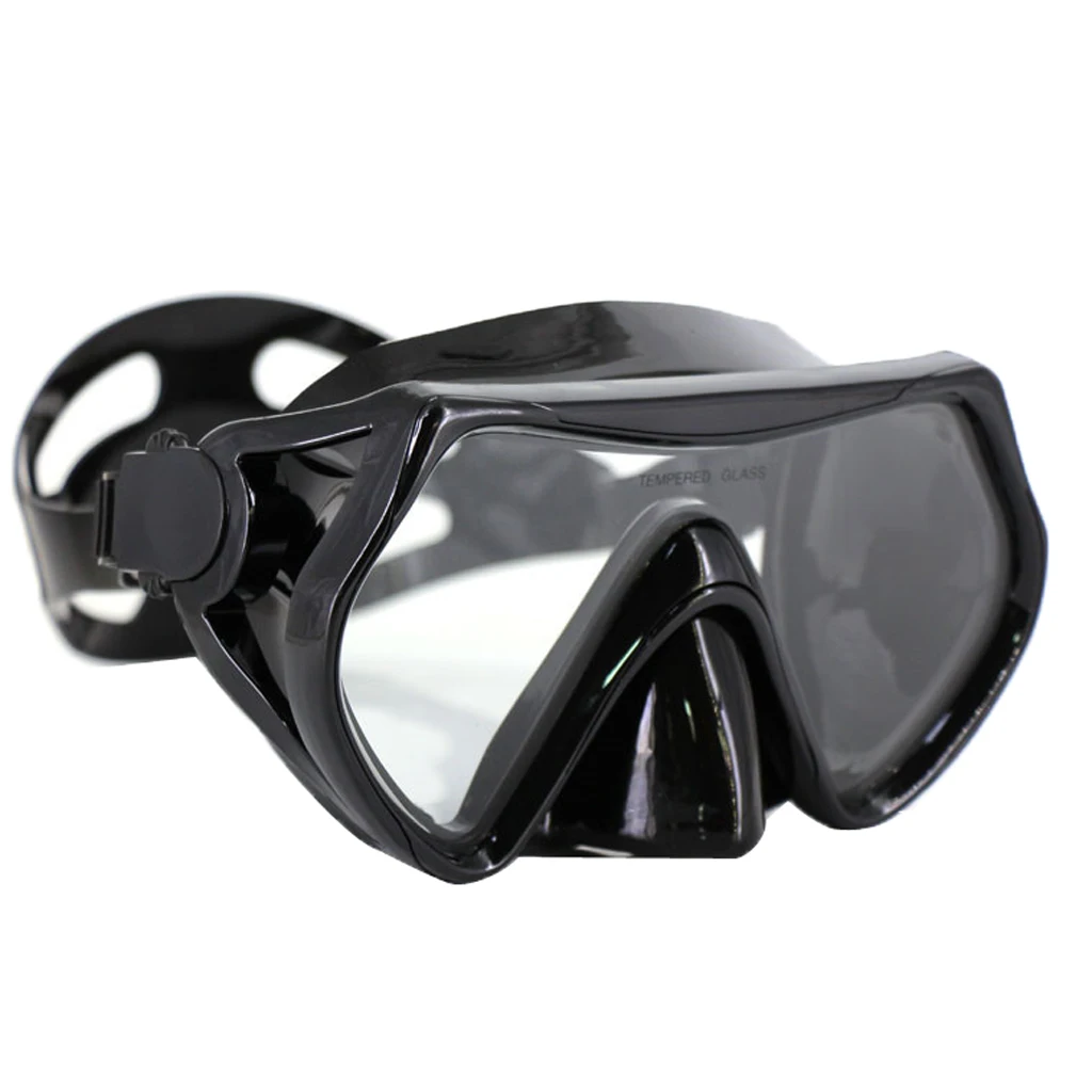 

Scuba Diving Goggles Mask Tempered-Glass Comfortable Leakproof with Case