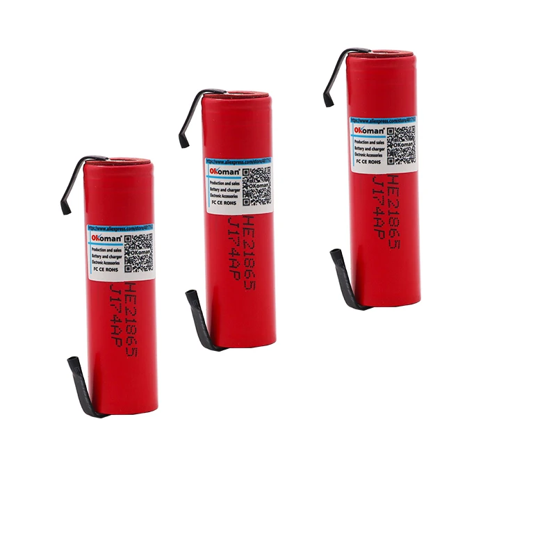 100% Новый оригинальный HE2 3 7 в 2500 мАч 18650 литиевая аккумуляторная батарея для