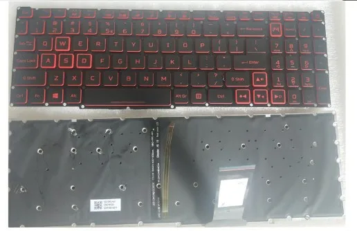 Новинка для acer деталь нитро-двигателя Himoto Redcat 5 AN515-54 AN515-54-54W2 деталь нитро-двигателя Himoto Redcat 7 AN715-51 AN715-51-70TG ноутбук американская, с задней подсветкой игровая клавиатура 15,6"