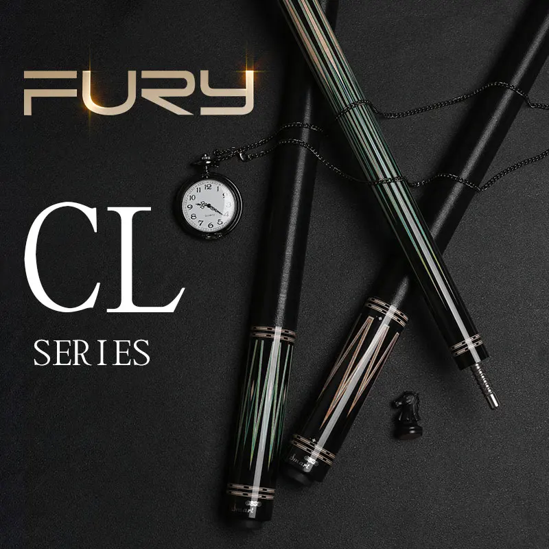 Комплект бильярдного кия серии Fury CL вал из Канады и клена 13 мм наконечник