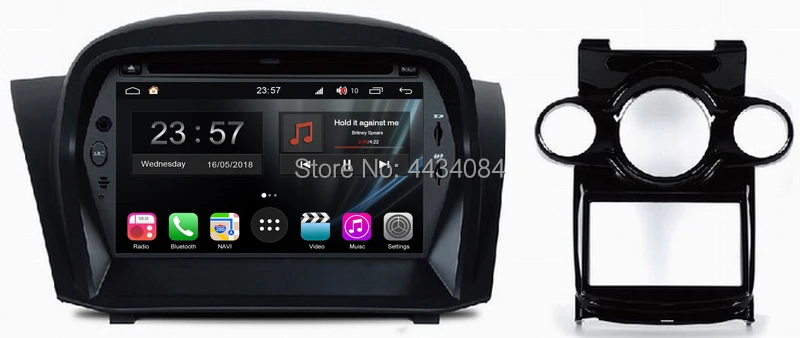 Ouchuangbo автоаудио стерео S300 платформа для Ford Fiesta 2014 Поддержка Wifi 8 ядер 4 + 32 SWC HD