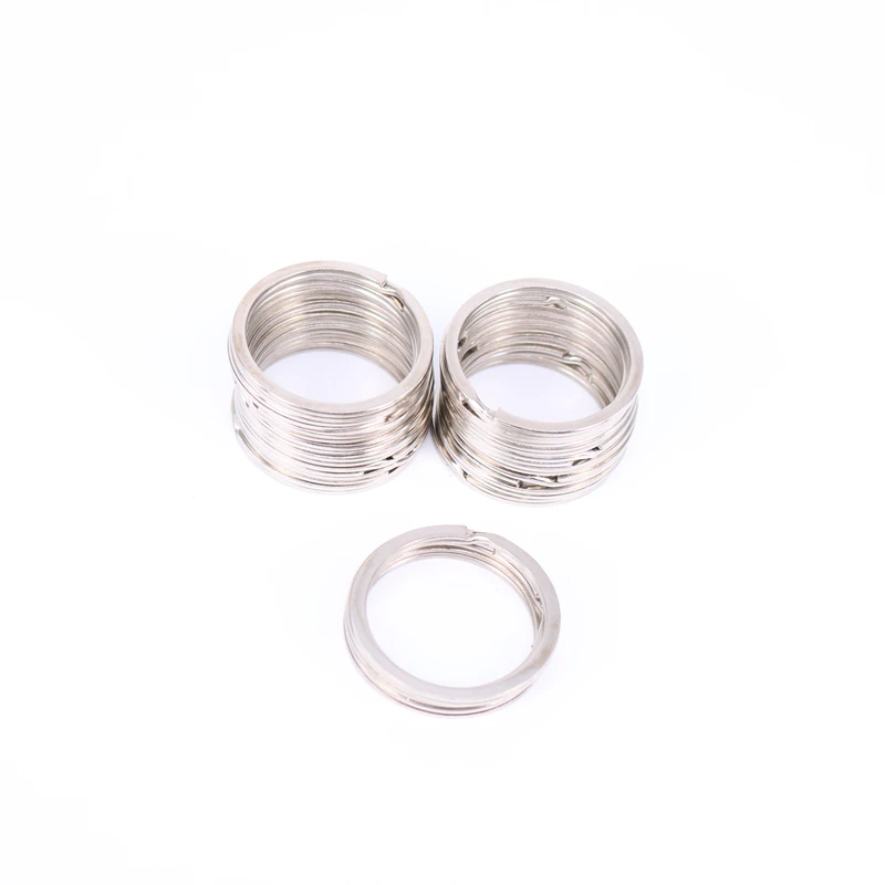 10Pcs Metal Key Holder Split Rings Keyring Keychain Keyfob Accessories 30mm | Украшения и аксессуары