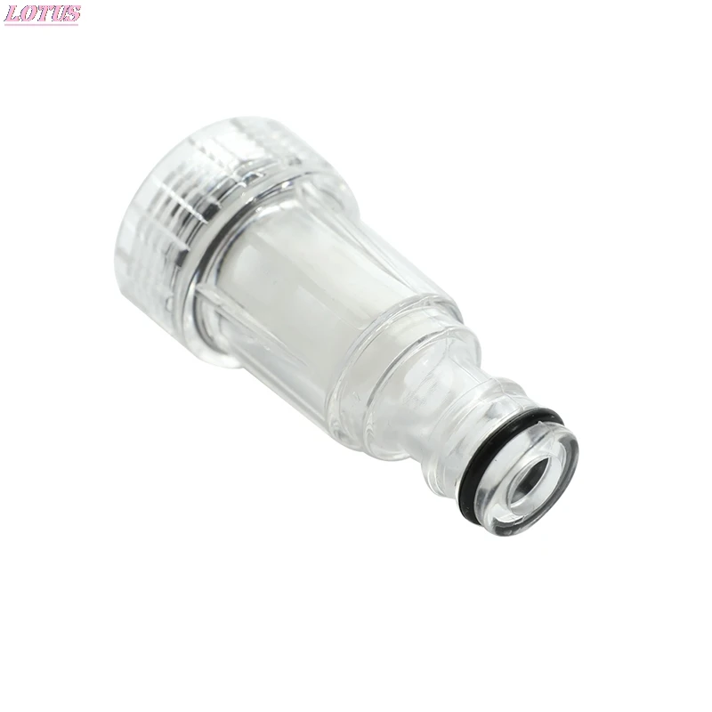 

Universal Plastic Machine Water Filter High-pressure Connection Fitting Pressure Washer Cleaning Supplies Transparent Car Washer