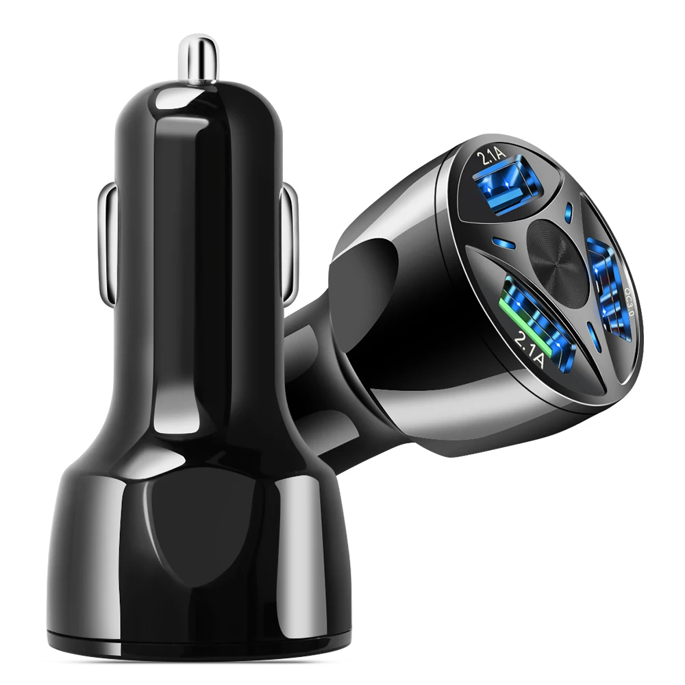 Автомобильное зарядное устройство USB 3 порта для Volvo V40 V50 V60 V70 S40 S60 S60L S70 S80 S90 XC40 XC60