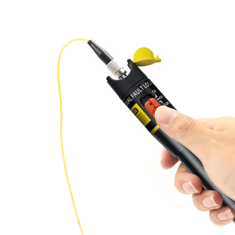 

Optical Fiber Patch Cord Cable Tester Visual Fault Locator Laser Pointer Pen 10mW 20mW 30mW Tester Tool FC ST SC Red Laser Light