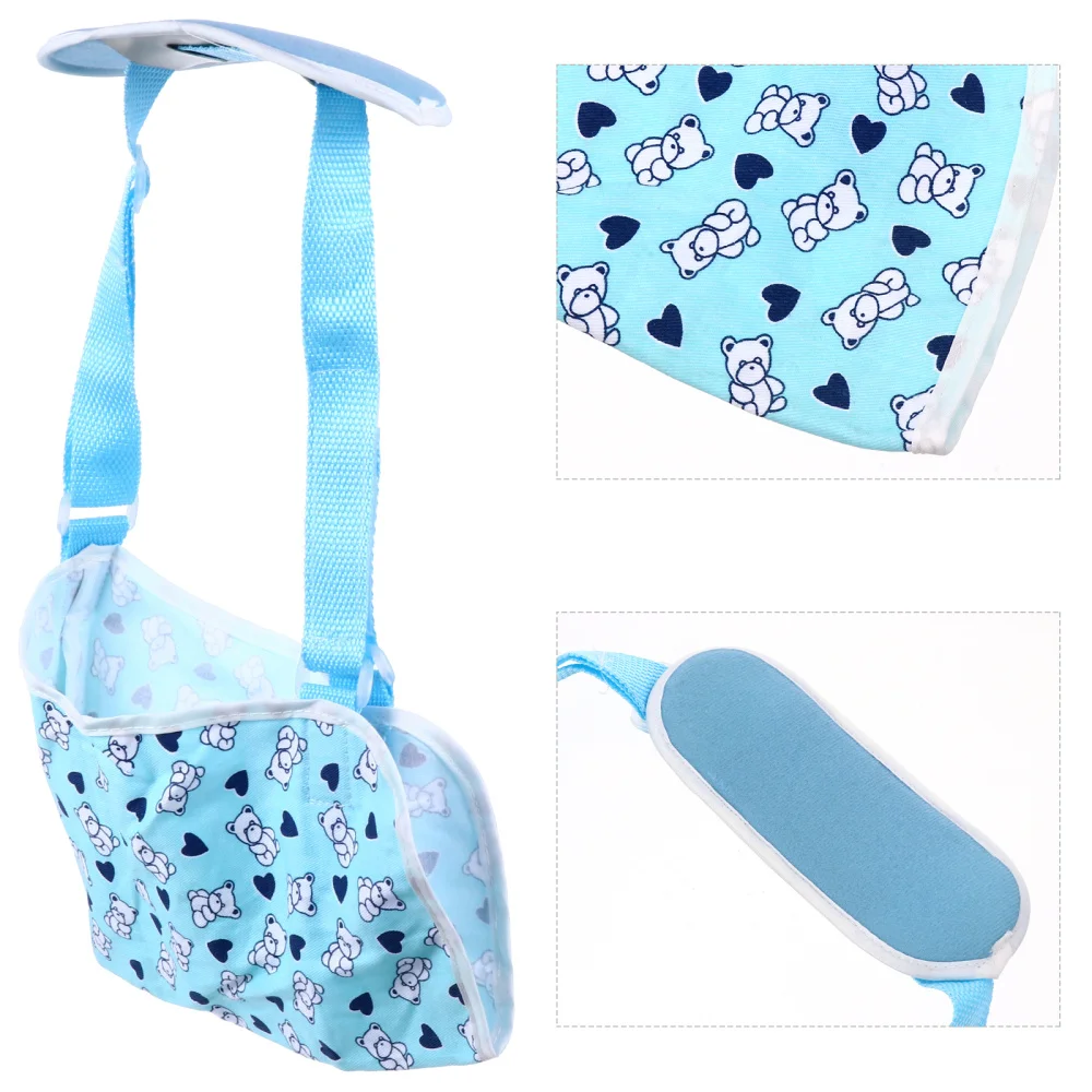 

1pc Arm Sling Support Adjustable Shoulder Wrist Elbow Sling for Children (Random Pattern)