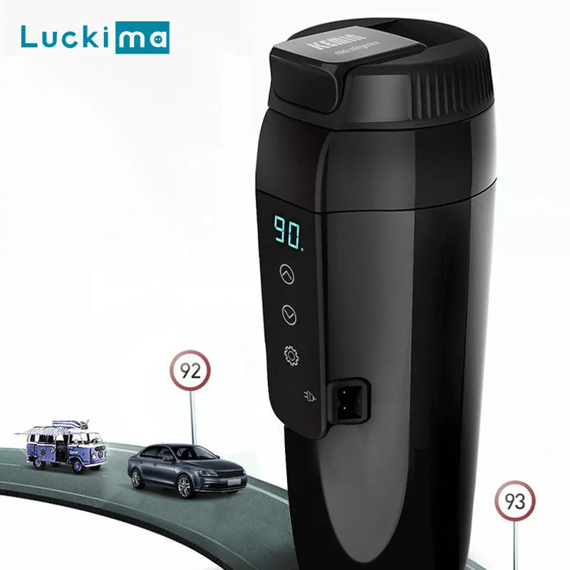 Умная чашка с подогревом для автомобиля термос регулируемой температурой 350 мл 12