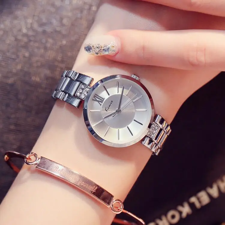 KIMIO 6133 женские часы наручные с магнитной застежкой модные кварцевые бриллиантами