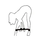 Бандаж для сексуального костюма бандаж пояс для связывания одно слово бандаж для рук и ног наручники бандаж бедра стрейч ноги с наручниками забавные