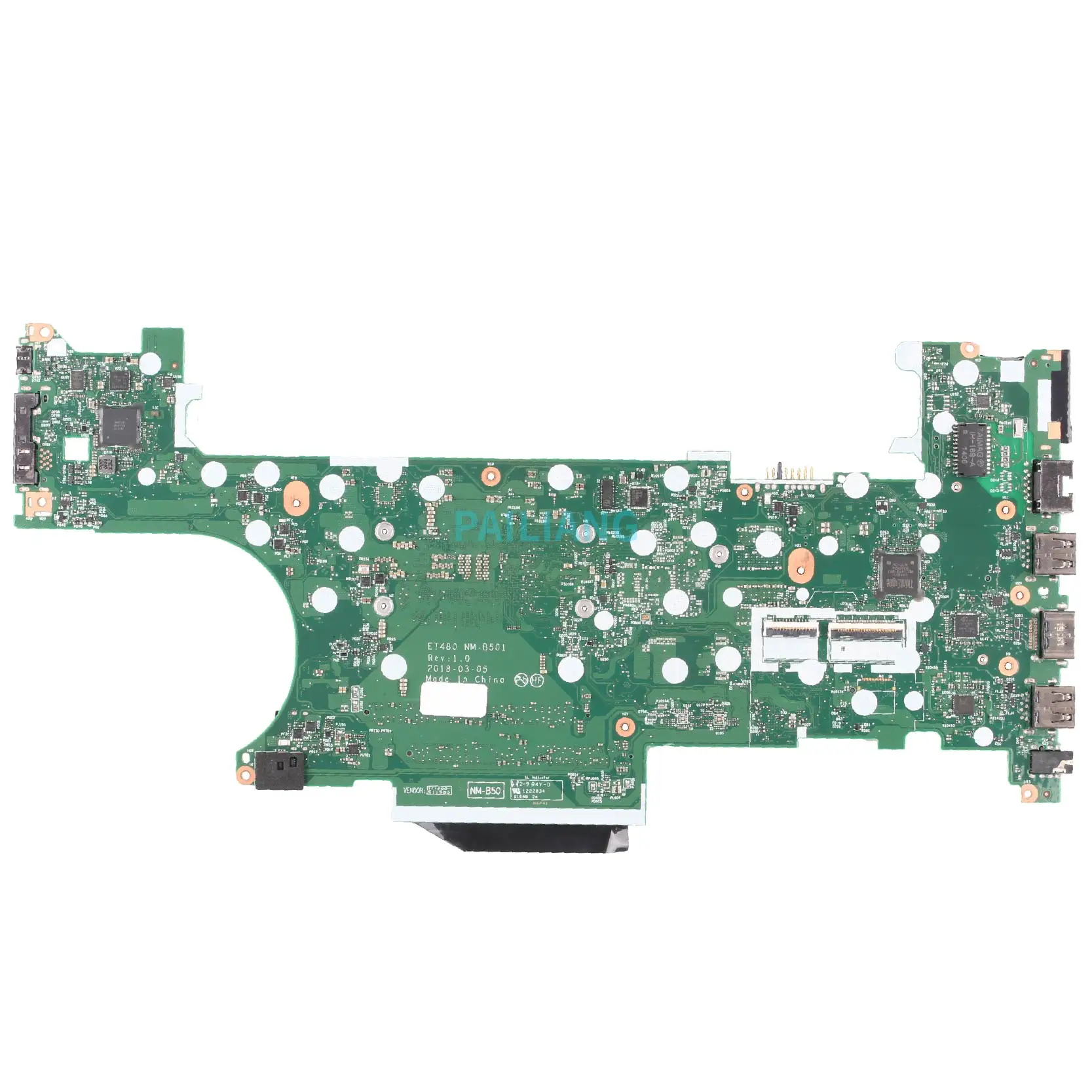 Günstig PAILIANG Laptop Motherboard Für LENOVO Thinkpad T480 01YR336 NM-B501 Mainboard Core SR3L9 I5-8350U GETESTET DDR3