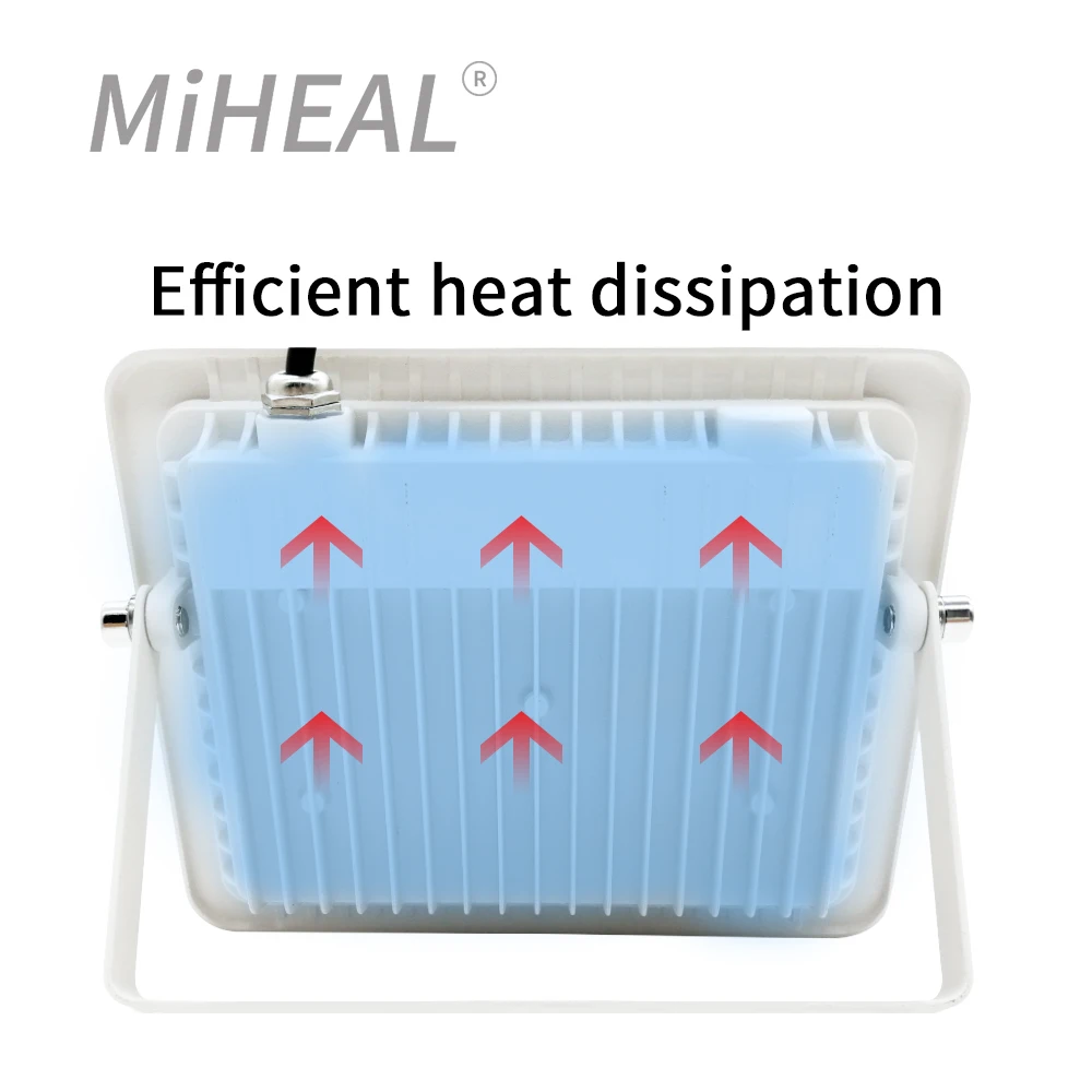 Светодиодный прожектор 10 Вт 20 30 50 100 230 В IP68 Белый промышленный светсветильник