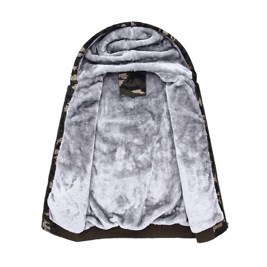 2018 осень зима мужская камуфляжная куртка с капюшоном пальто размера плюс M 5XL