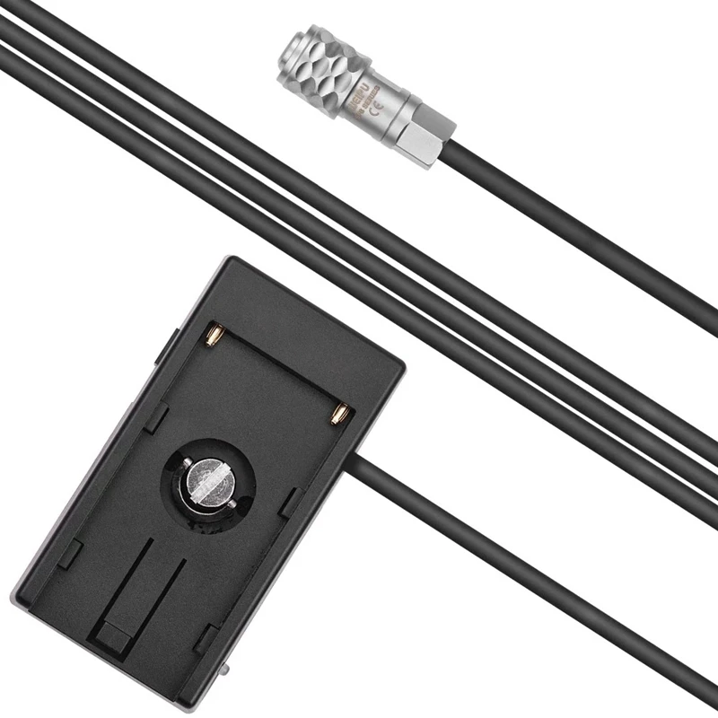 

AM05-Camera DV Battery Power Supply Mount Plate Adapter for Blackic Cinema Pocket Camera BMPCC 4K for Sony NP-F970 Battery