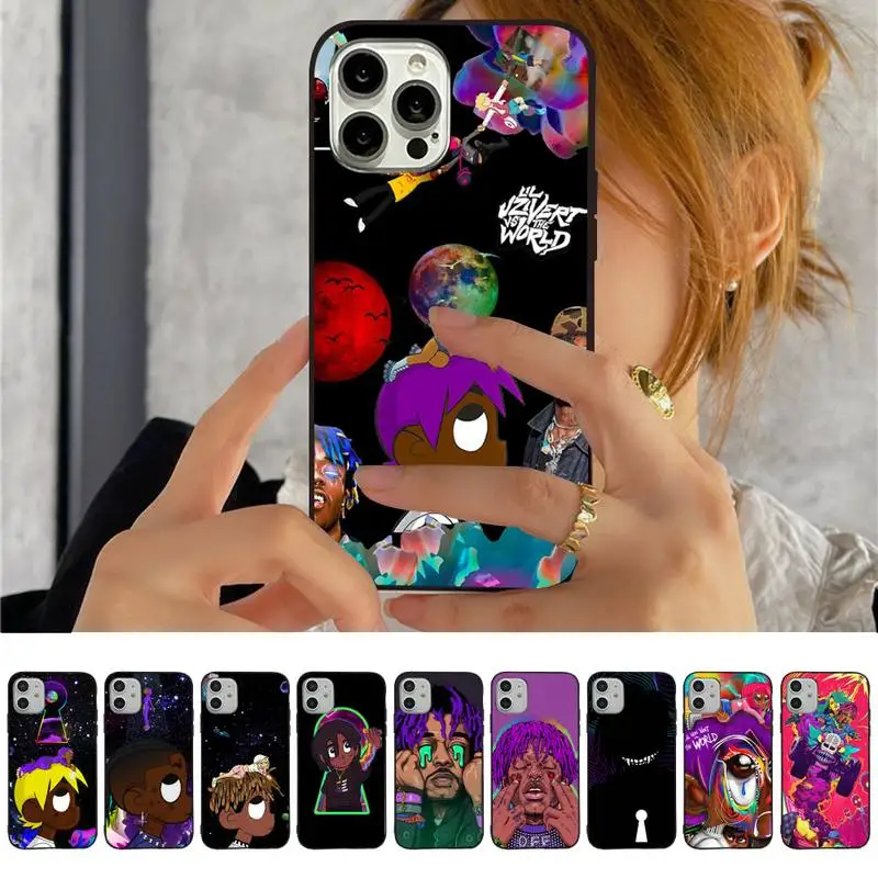 Rapper Lil Uzi Vert Phone Case For iPhone 13 11 8 7 6 6S Plus X XS MAX 5 5S SE 2020 XR 11 pro DIY Funda