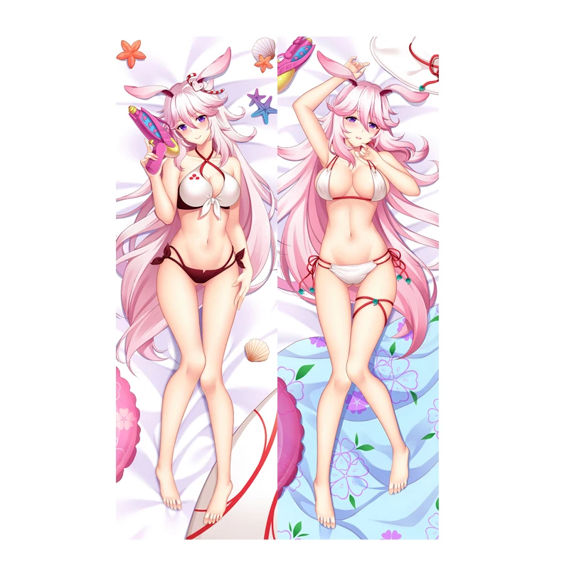

Honkai Impact 3 Yae Sakura Game Dakimakura Hugging Body Pillow Case Otaku Pillow Long Cushion Cover Home Decor Swimsuit Series