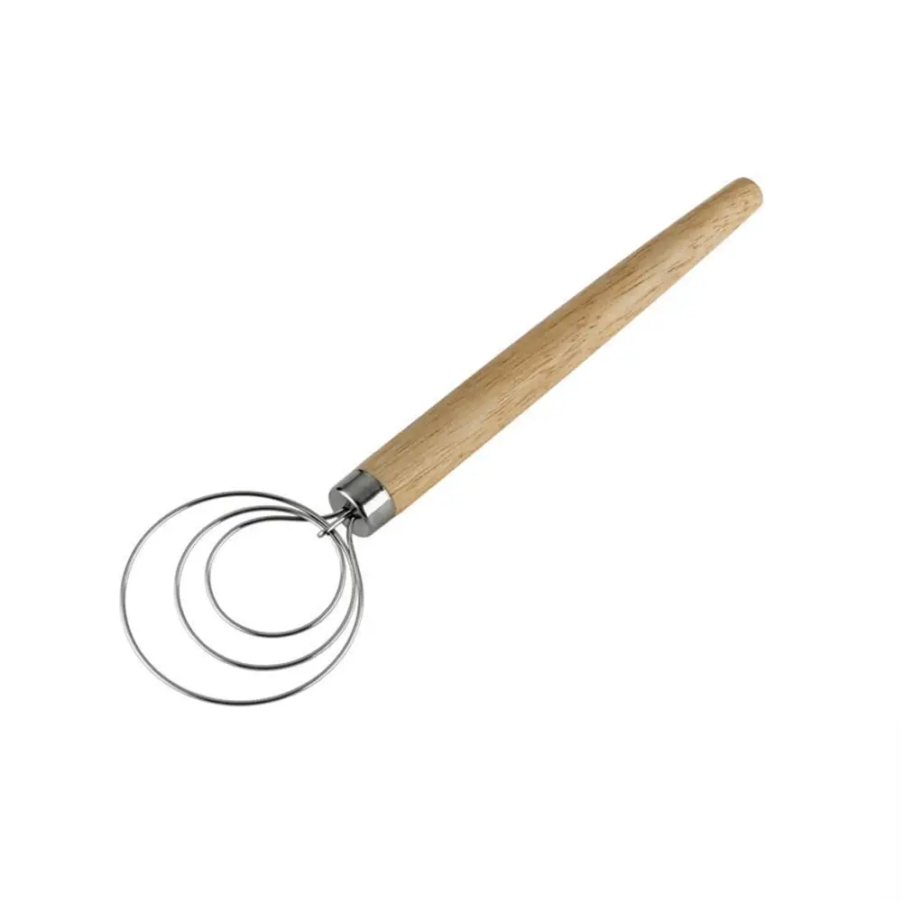 

Steel Danish Dough Whisk Blender Cake Bread Egg Stick Mixer Tools Dough Baking Pastry Pastry Blender Beater Tools H7M8