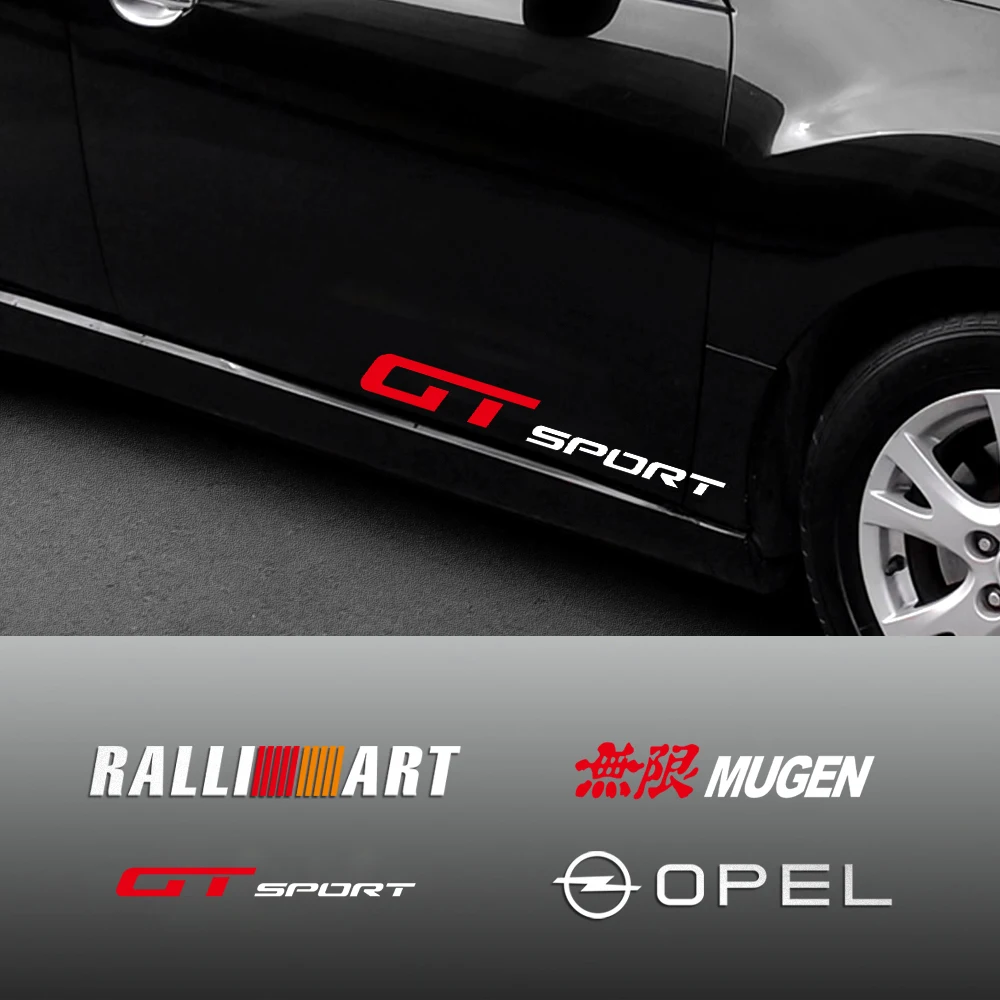 

2 шт., декоративные виниловые наклейки на лобовое стекло автомобиля