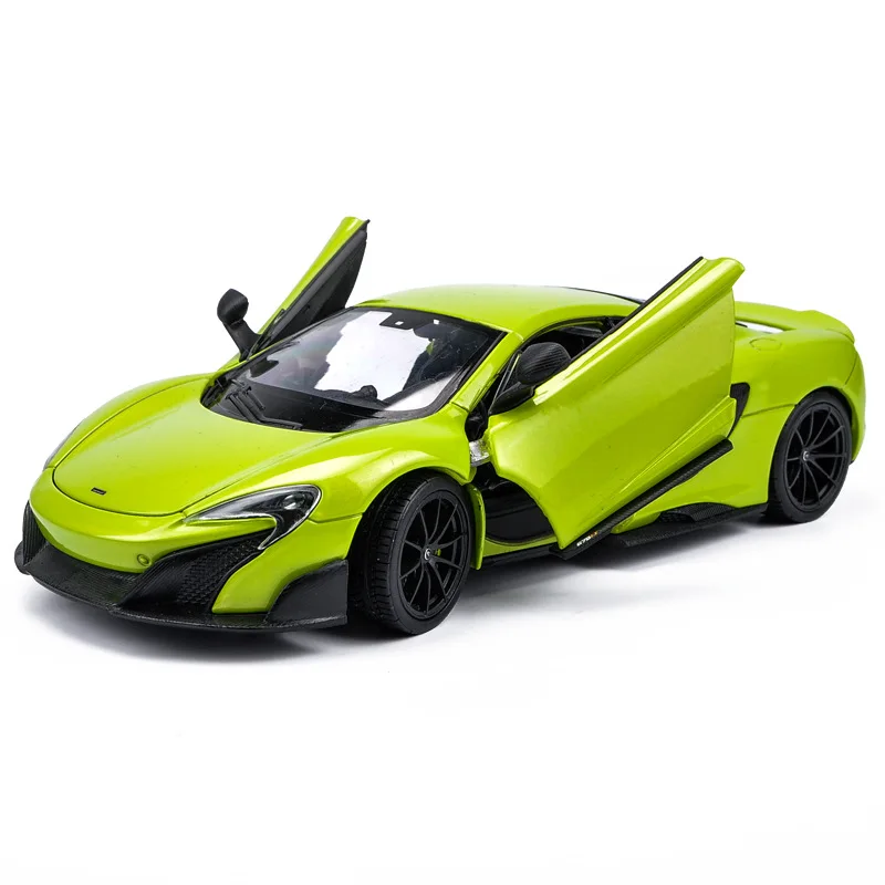 Welly 1:24 Макларен 675LT супер украшение автомобиля коллекция игрушка в подарок литье